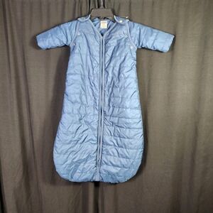 Baby DeeDee Sleep Nest Travel Quilted Baby Sleeping Bag Blue Size M 6-18 Months